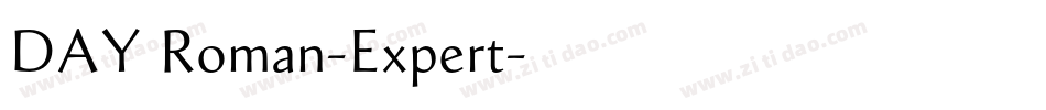 DAY Roman-Expert字体转换